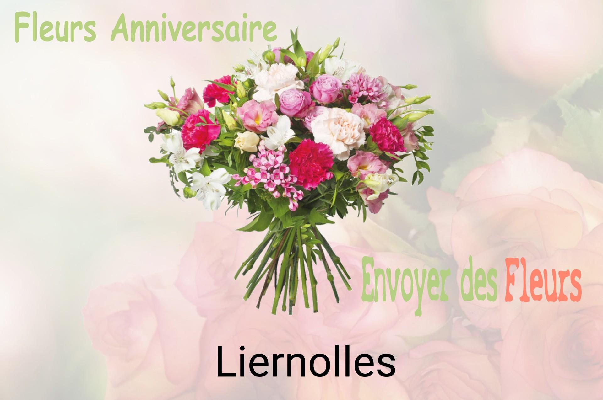 Bouquet de fleurs d’anniversaire livré à Liernolles